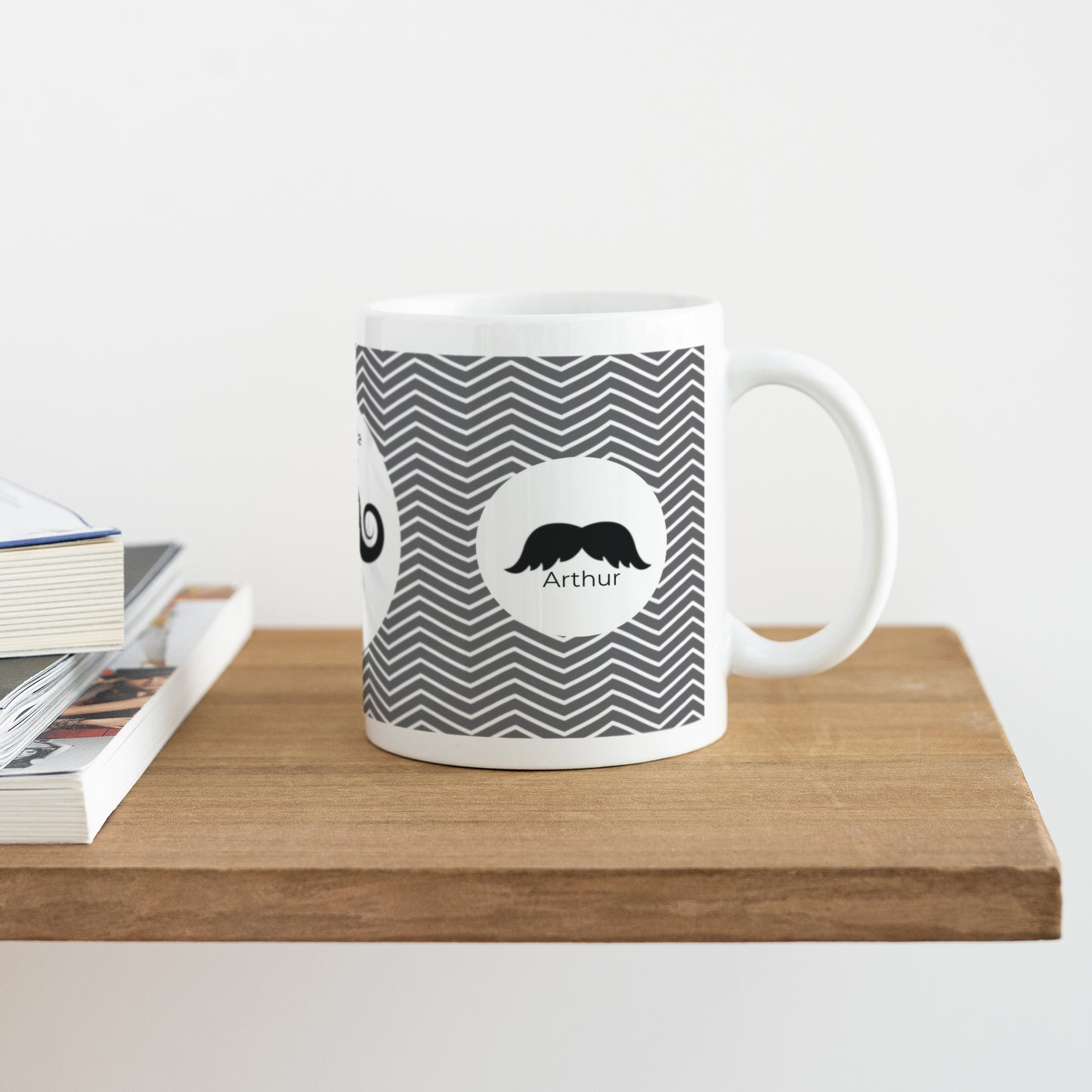 Tasse Objekte Weiß Weiße Chevrons foto N° 4