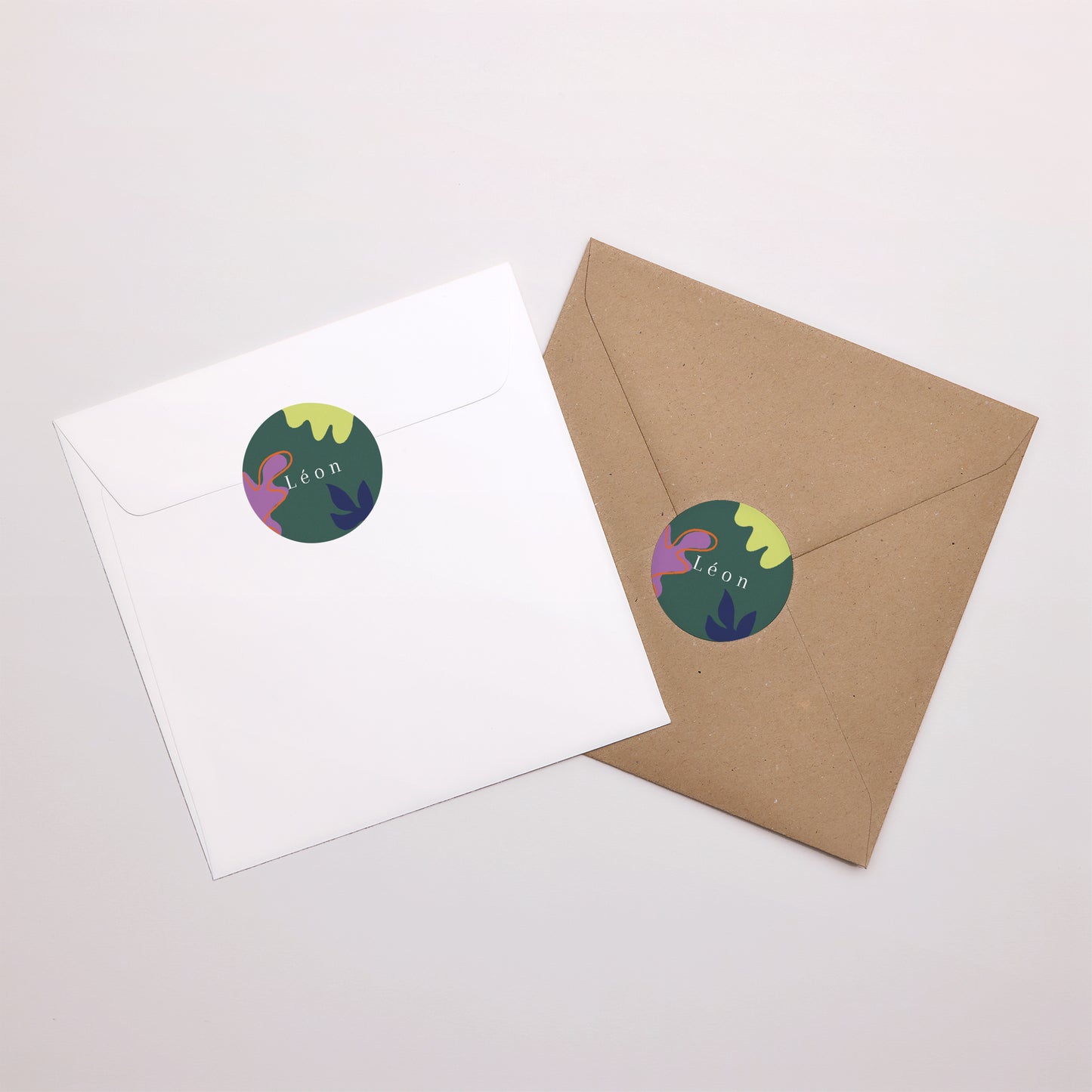 Sticker Geburtstag Rund Flashy Party foto N° 4
