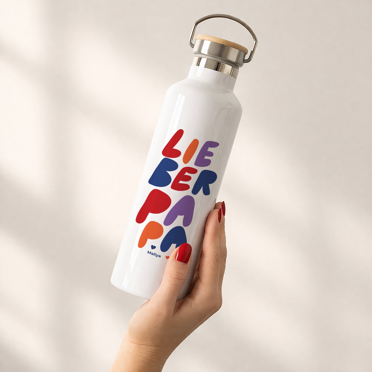 Trinkflasche Objekte 75 cl Liebes Farben foto N° 2