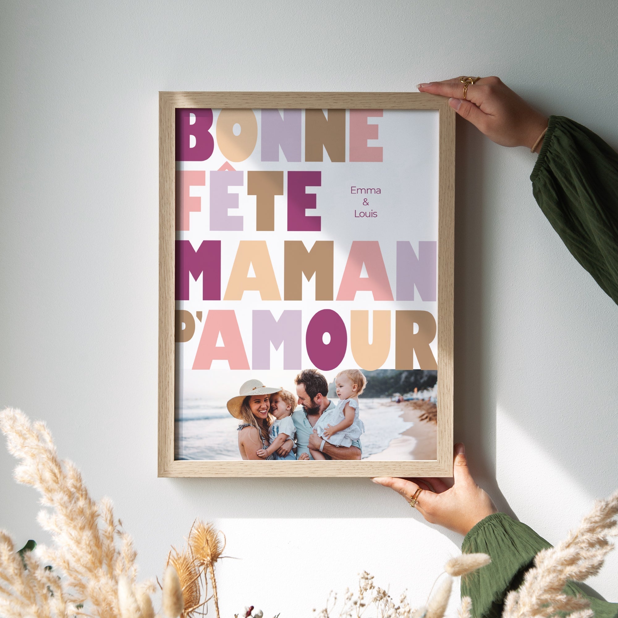 Affiche naissance personnalisée : le cadeau parfait pour une maman
