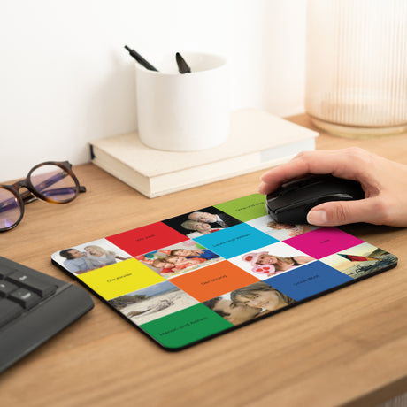 Mousepad Objekte Rechteck Bunte Quadrate