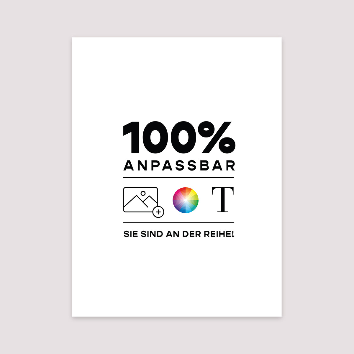Poster Foto's Porträt Do It Yourself foto N° 2