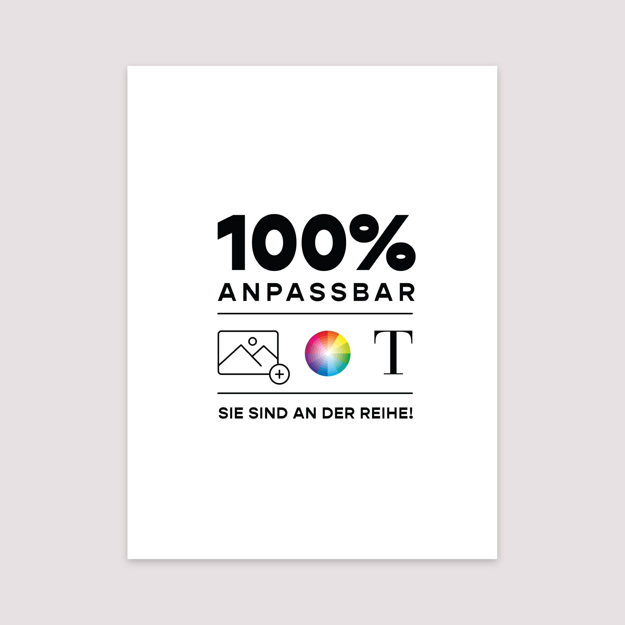 Poster Foto's Porträt Do It Yourself foto N° 2