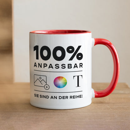 Tasse Objekte Rot Do It Yourself foto N° 1