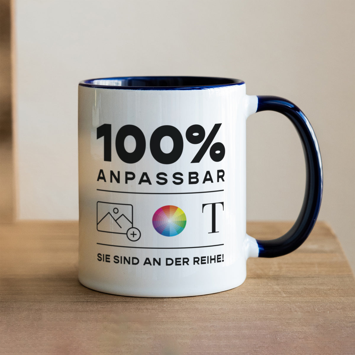 Tasse Objekte Blau Do It Yourself foto N° 1