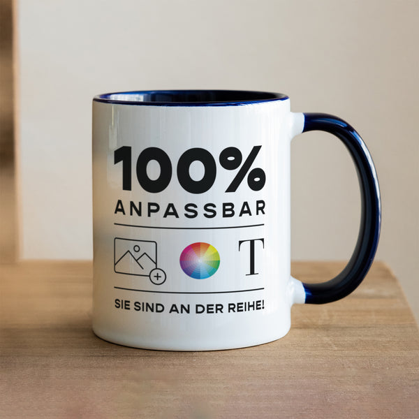 Tasse Objekte Blau Do It Yourself foto