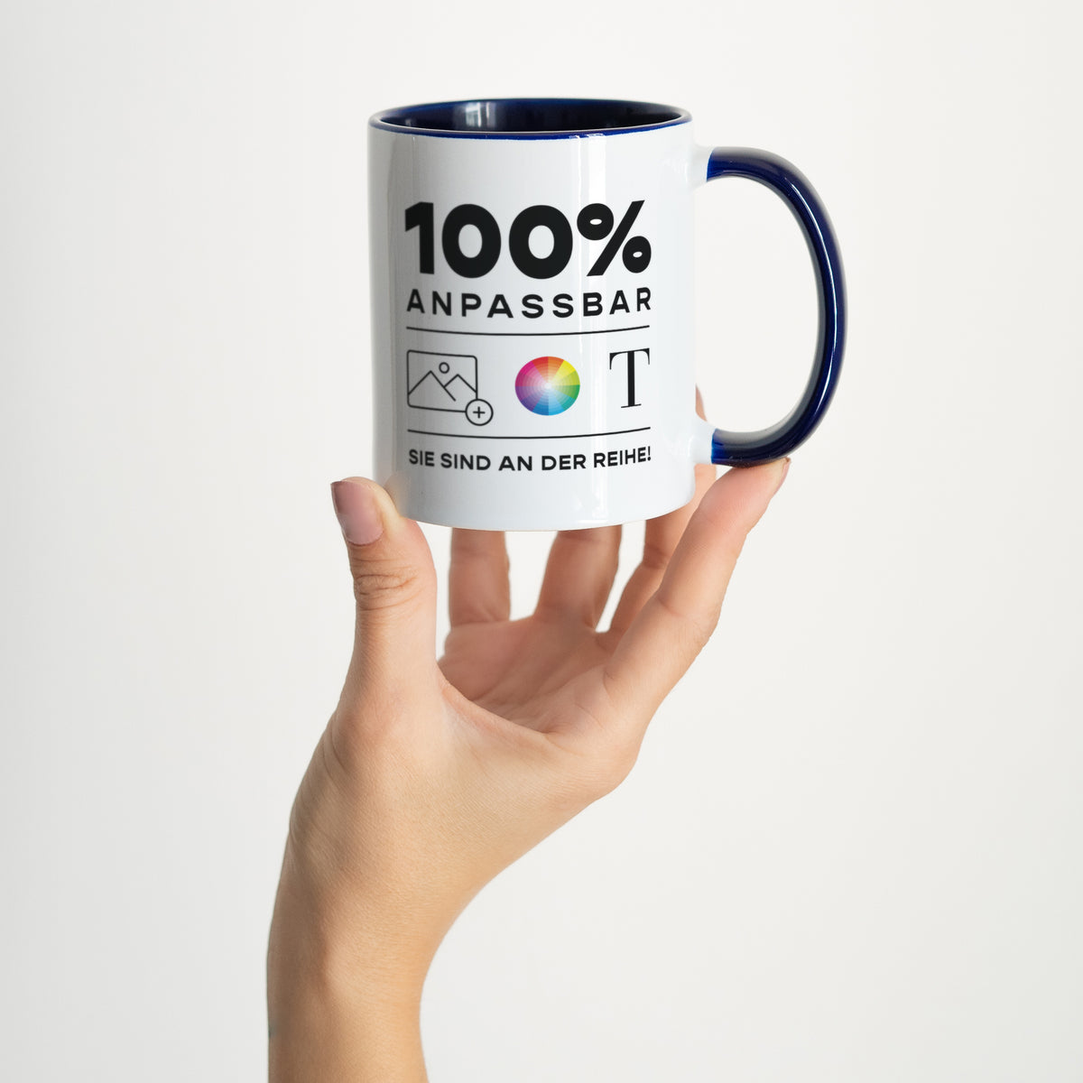 Tasse Objekte Blau Do It Yourself foto N° 2