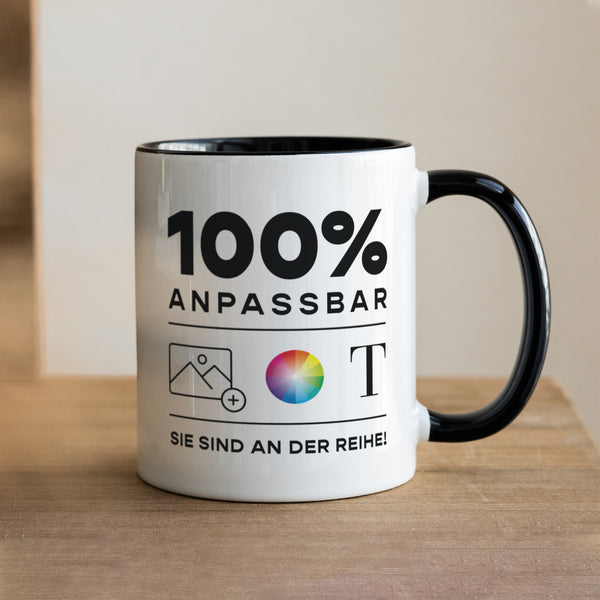 Tasse Objekte Schwarz Do It Yourself foto