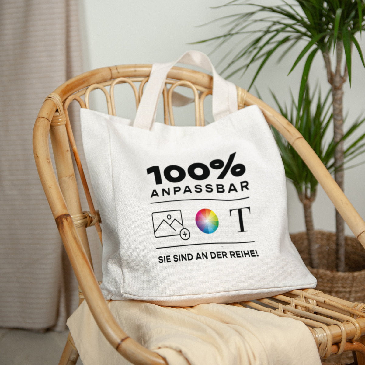 Tote bag Objekte Tragehenkel Do It Yourself foto N° 2