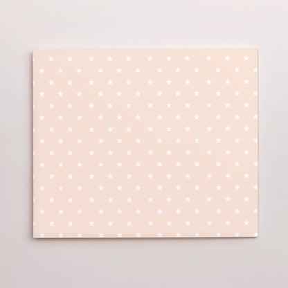 Geburtskarten Asymmetrische Zweiflügeltür Kleiner rosa Stern foto N° 3