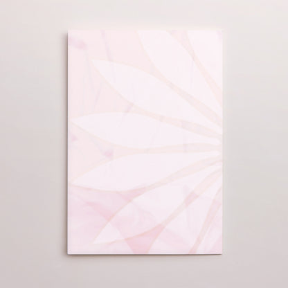 Menükarte Taufe Doppelter Porträtflügel Taufe in Sicht - rosa foto N° 3