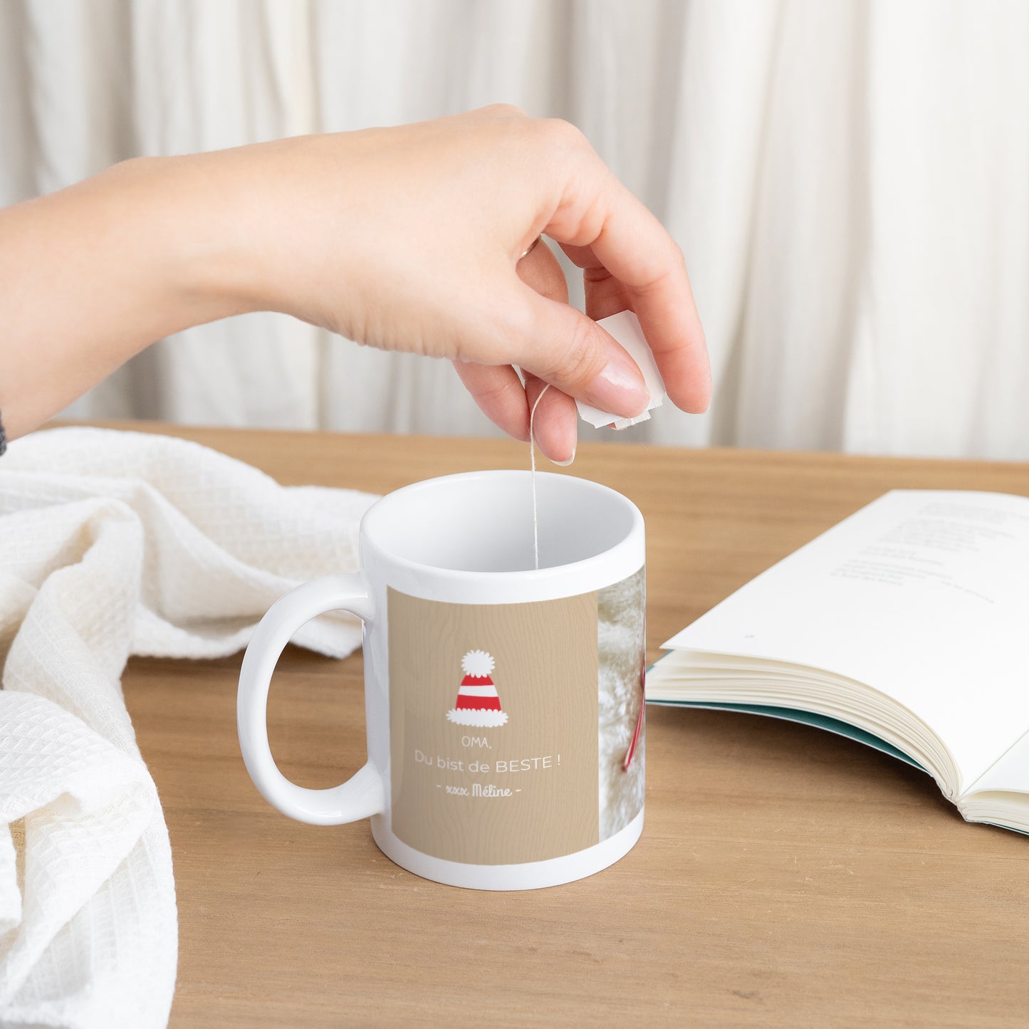 Tasse Objekte Weiß Große Weihnachtswäsche! foto N° 3