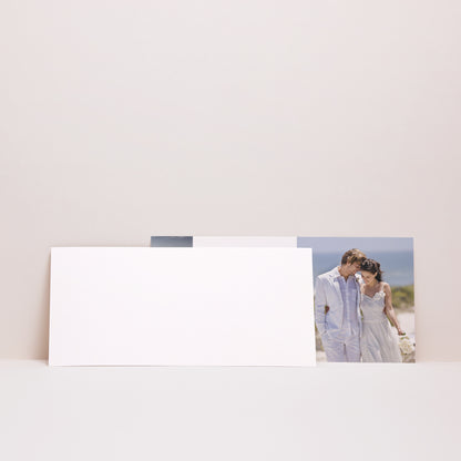 Dankeskarte Geburt Panoramische Landschaft Personalisierte Ziehharmonika foto N° 2