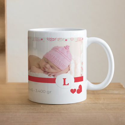 Tasse Geburt Weiß Lou foto N° 1