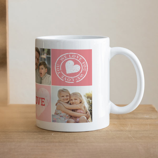 Tasse Objekte Weiß Ich liebe dich foto