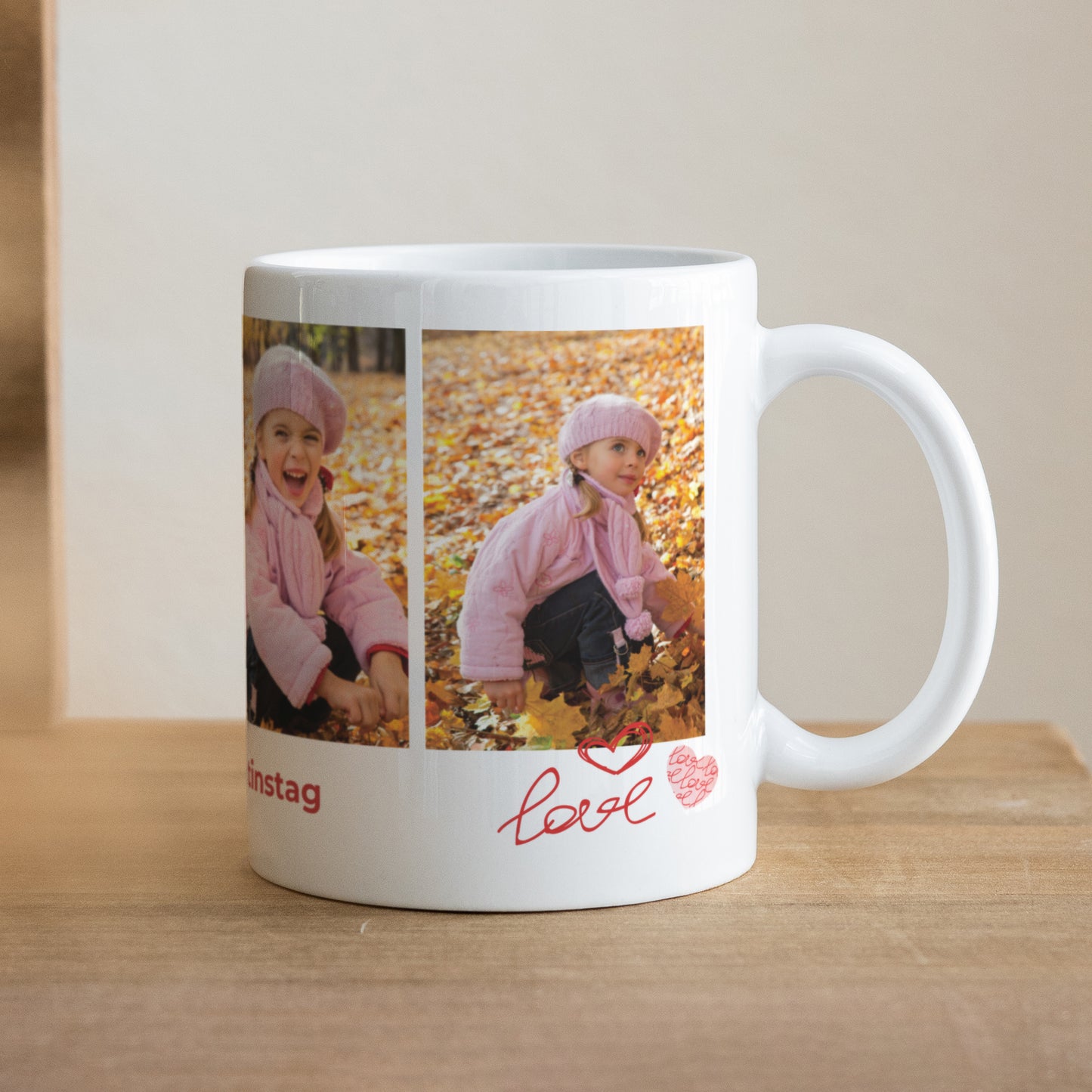 Tasse Objekte Weiß Liebe eines Kindes foto N° 1