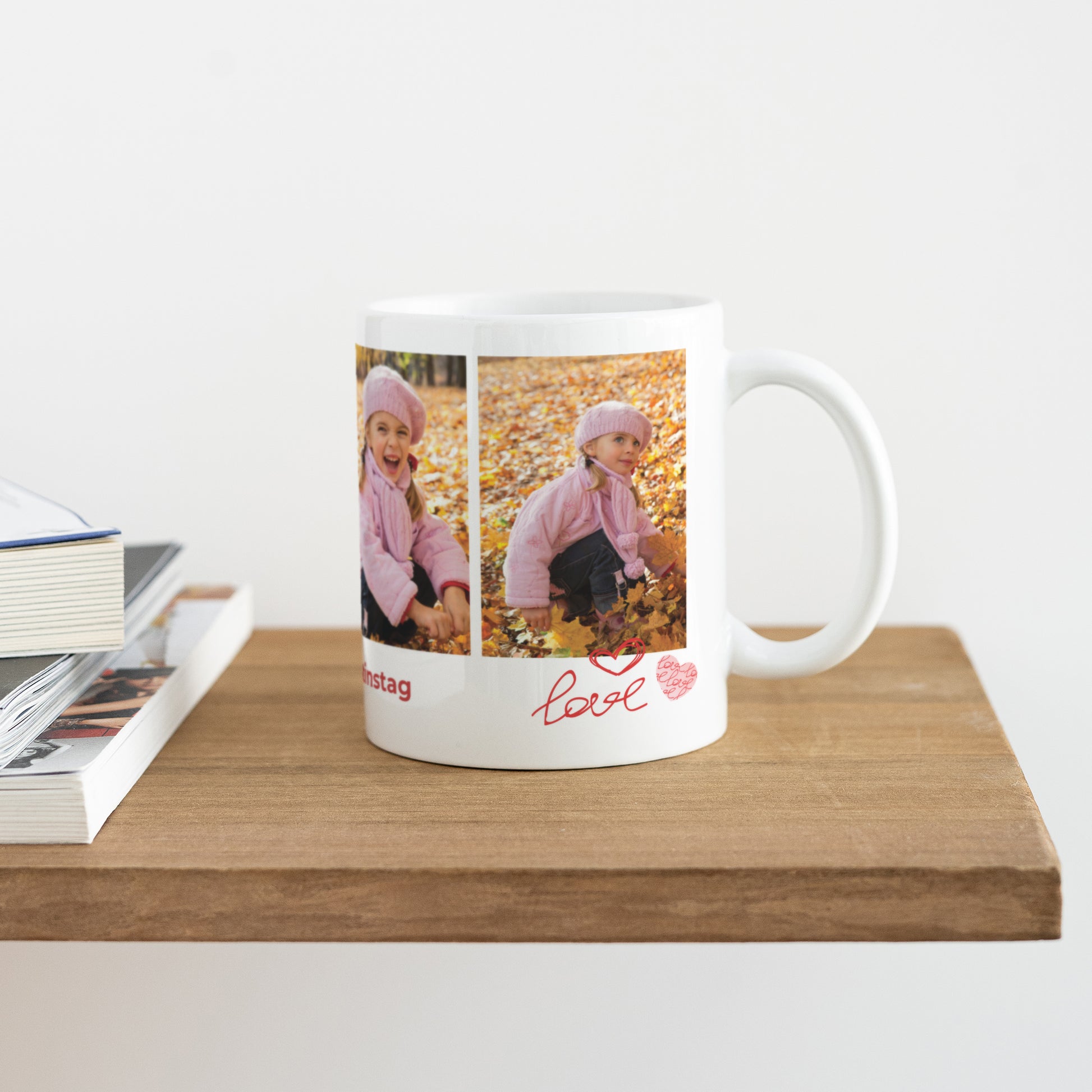 Tasse Objekte Weiß Liebe eines Kindes foto N° 4