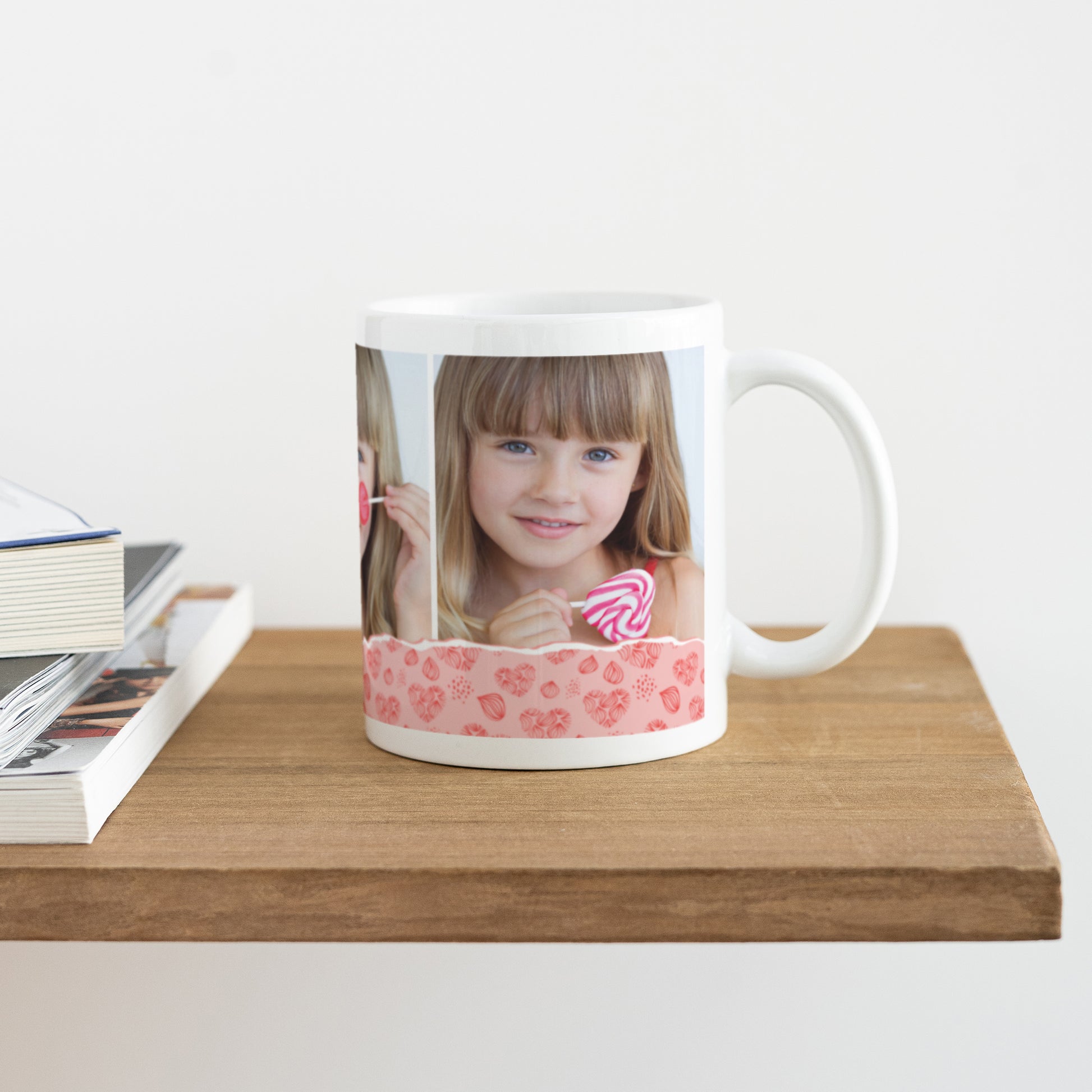 Tasse Objekte Weiß Zärtlicher Valentinstag foto N° 4