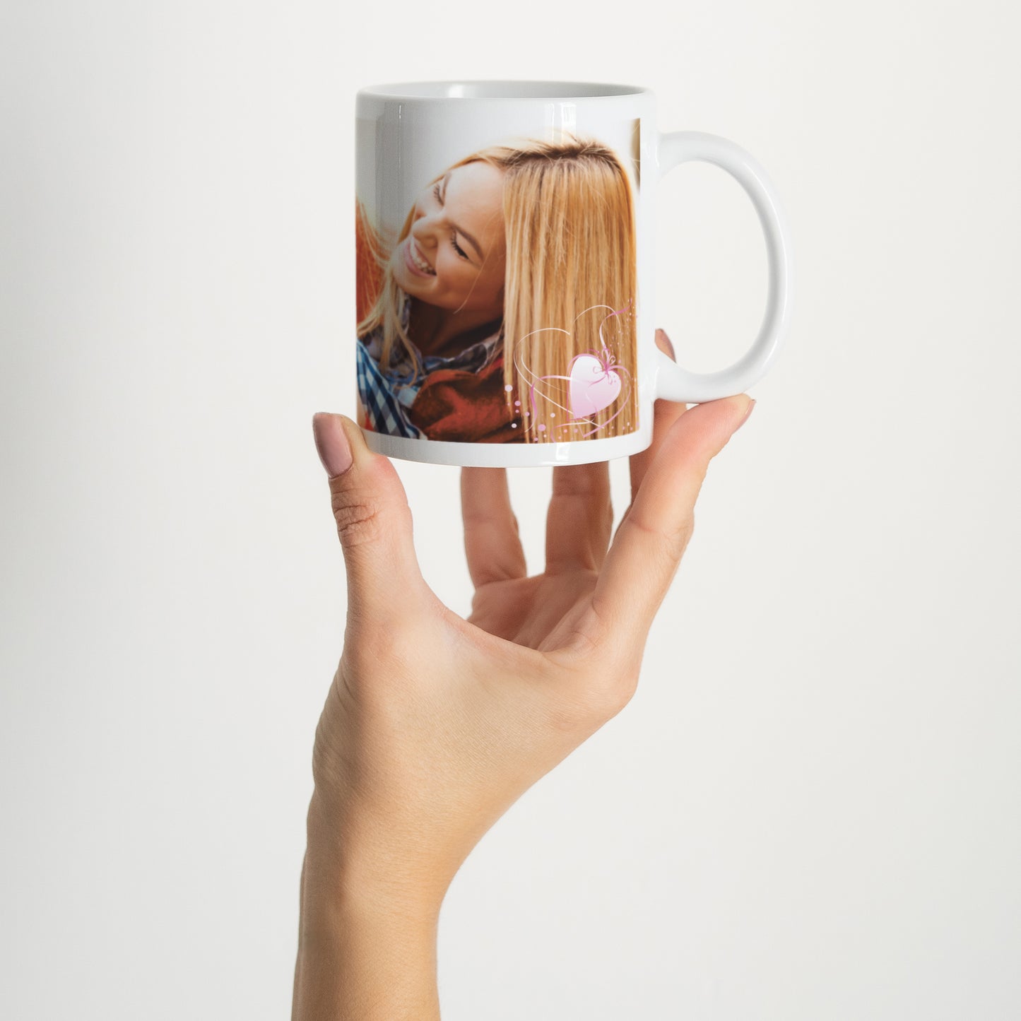 Tasse Objekte Weiß Valentinstag foto N° 2