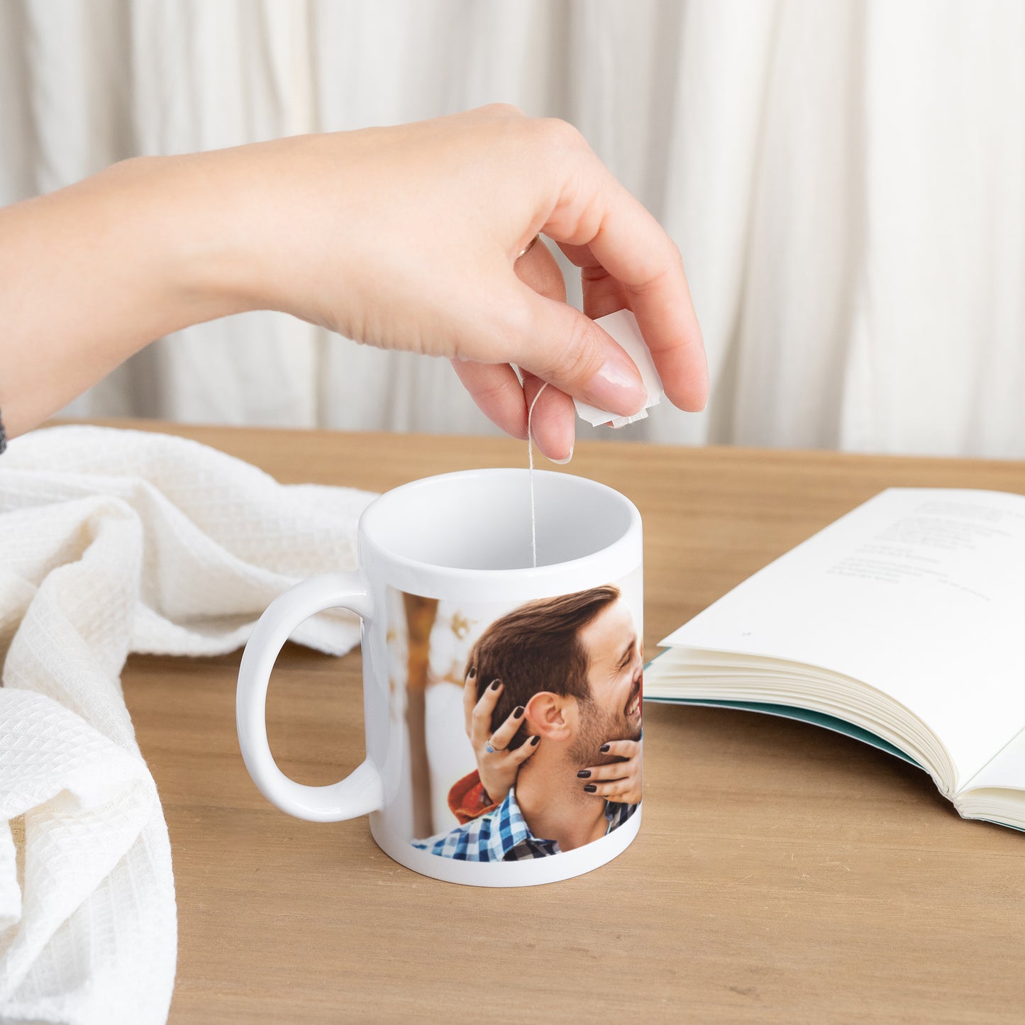 Tasse Objekte Weiß Valentinstag foto N° 3