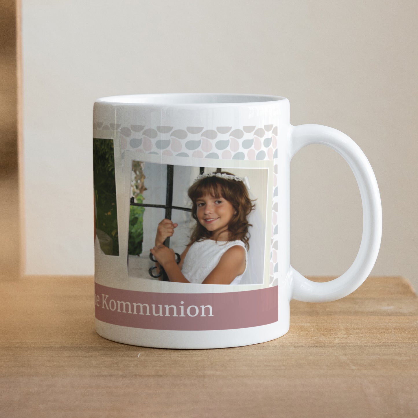 Tasse Kommunion Weiß Kommunion nach Wunsch foto N° 1