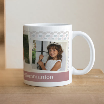Tasse Kommunion Weiß Kommunion nach Wunsch foto N° 1