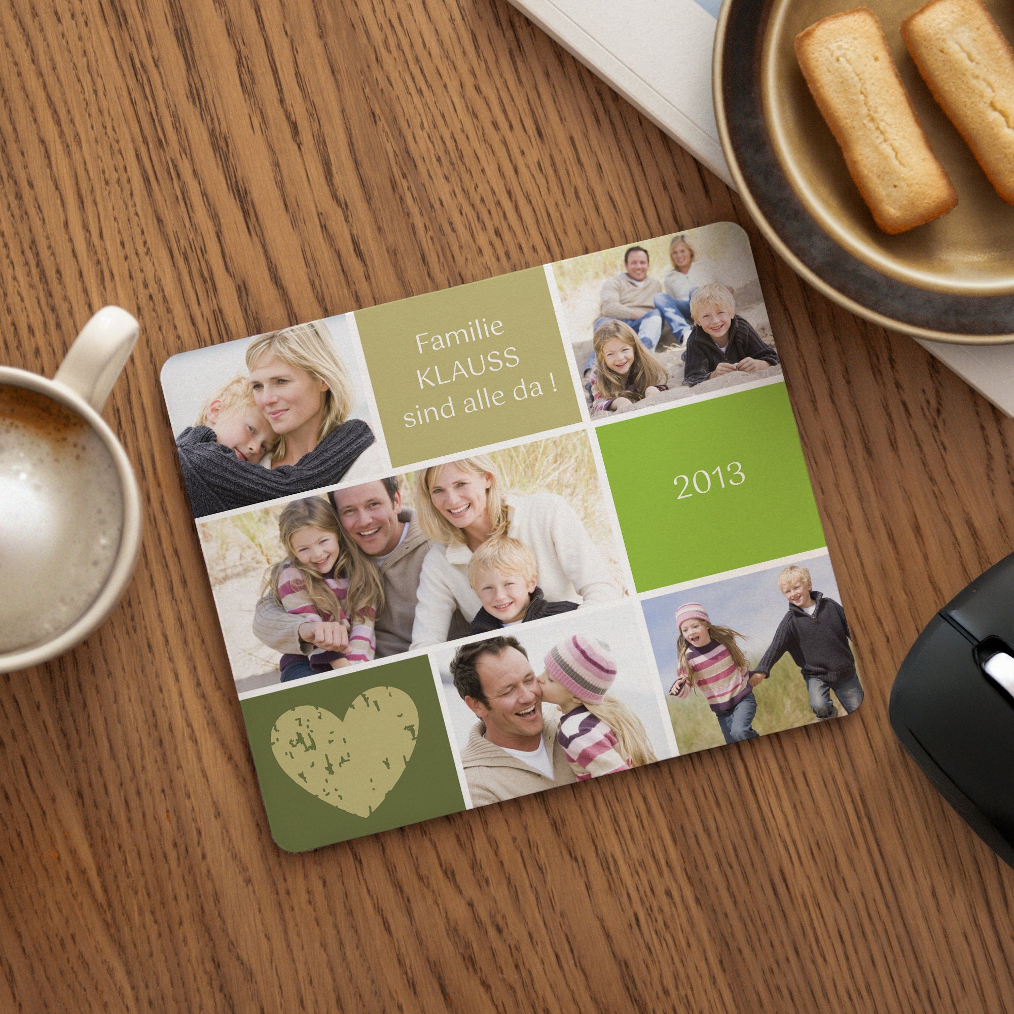 Mousepad Objekte Rechteck Multi-Fotos - weich foto N° 1