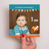 Beilegekarte Kindergeburtstag Quadrat Es ist ein Fest foto N° 2