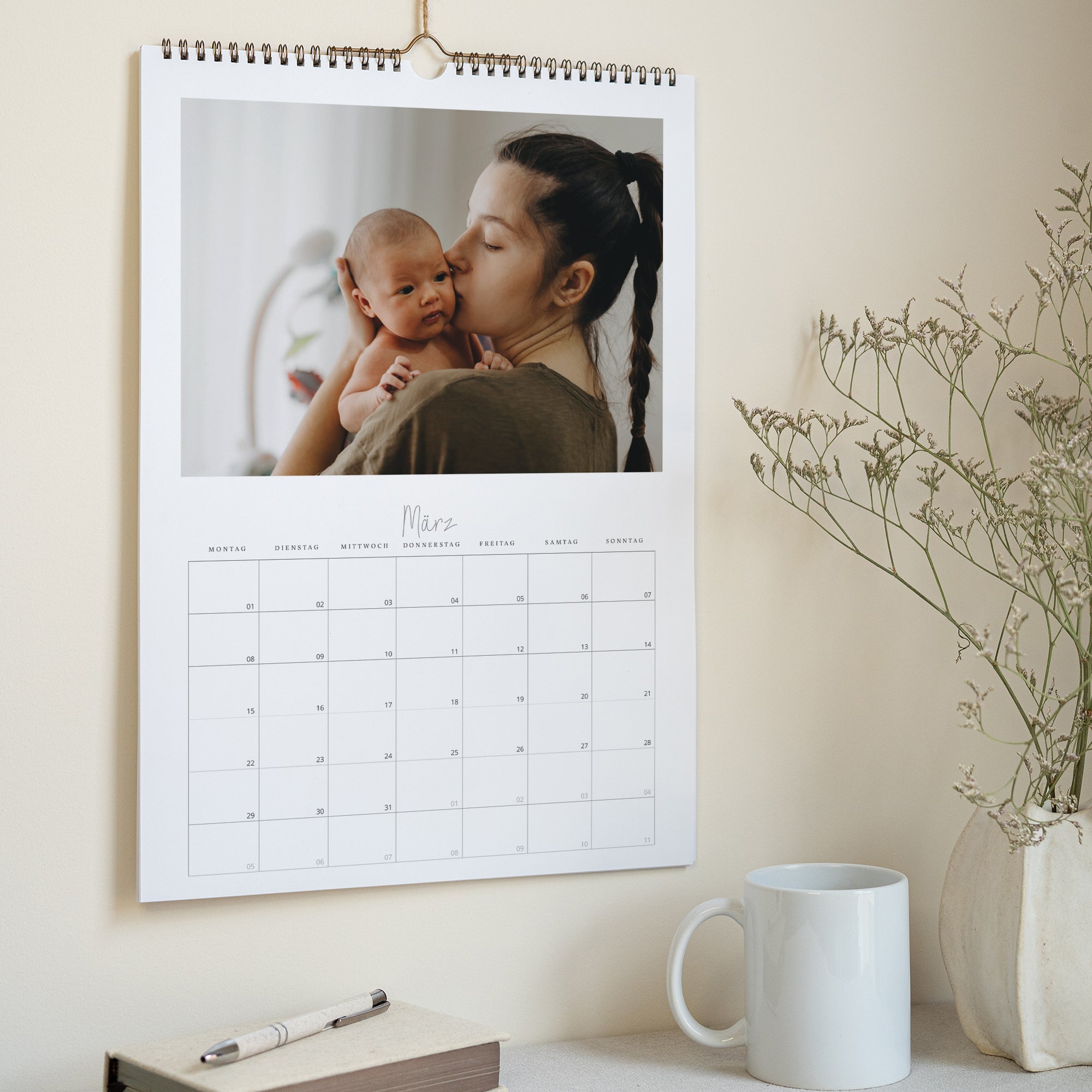 Kalender Weihnachten Wandgemälde A3 Kalender benutzerdefinierte Tage foto N° 3