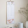 Kalender Weihnachten Beständig Blumendesign foto N° 2