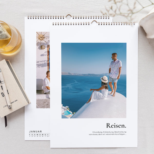 Kalender Weihnachten Wandgemälde A3 Vielreisender foto