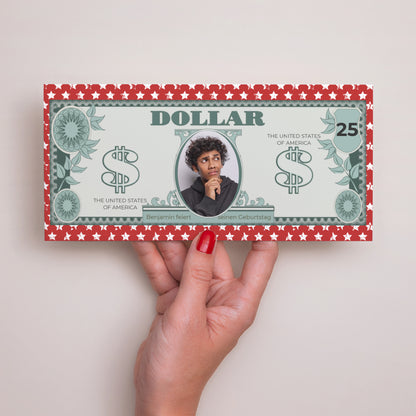 Einladungskarte Geburtstag Panoramische Landschaft Amerikanischer Dollar foto N° 2