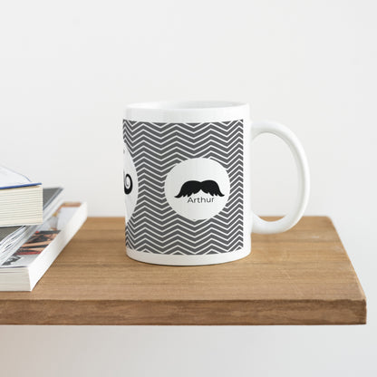 Tasse Objekte Weiß Weiße Chevrons foto N° 4
