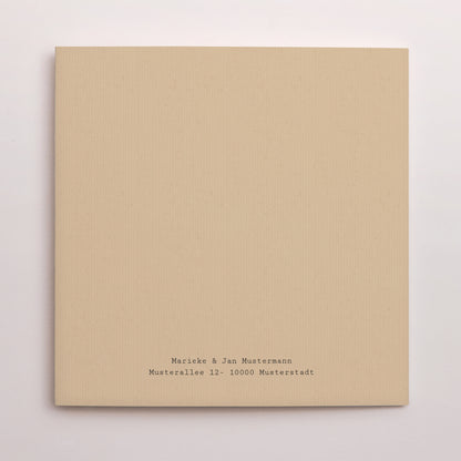 Dankeskarte Hochzeit Triptychon Fensteröffnung Unsere Geschichte foto N° 3