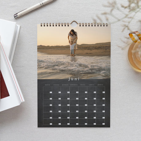 Kalender Weihnachten Wandbild A4 Sacrée Ardoise