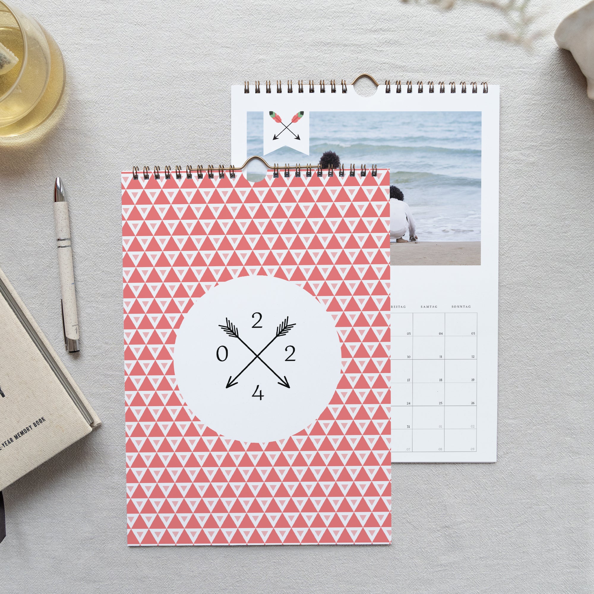 Kalender Weihnachten Wandbild A4 Ethnisch foto N° 1