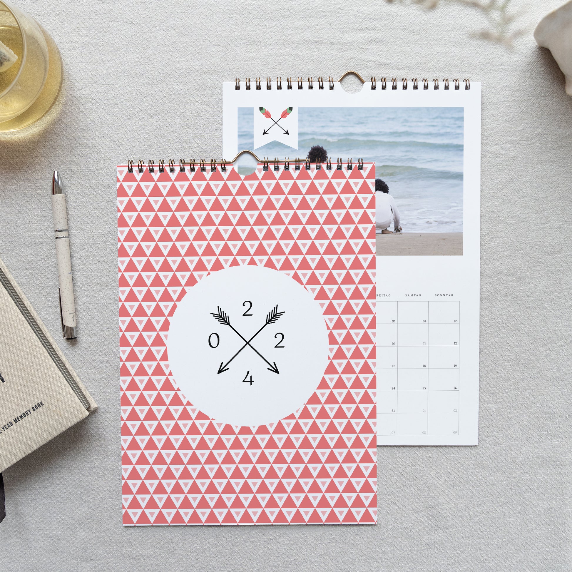Kalender Weihnachten Wandbild A4 Ethnisch foto N° 1