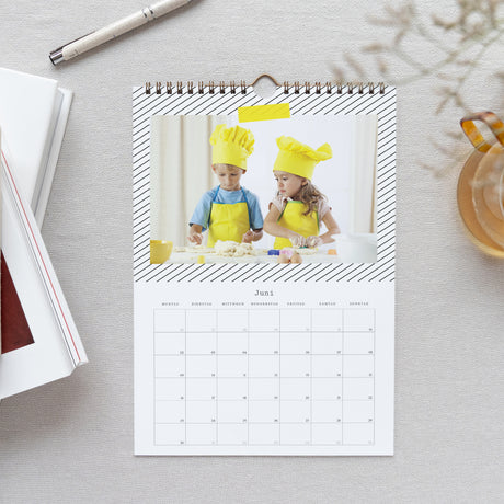 Kalender Weihnachten Wandbild A4 Pop