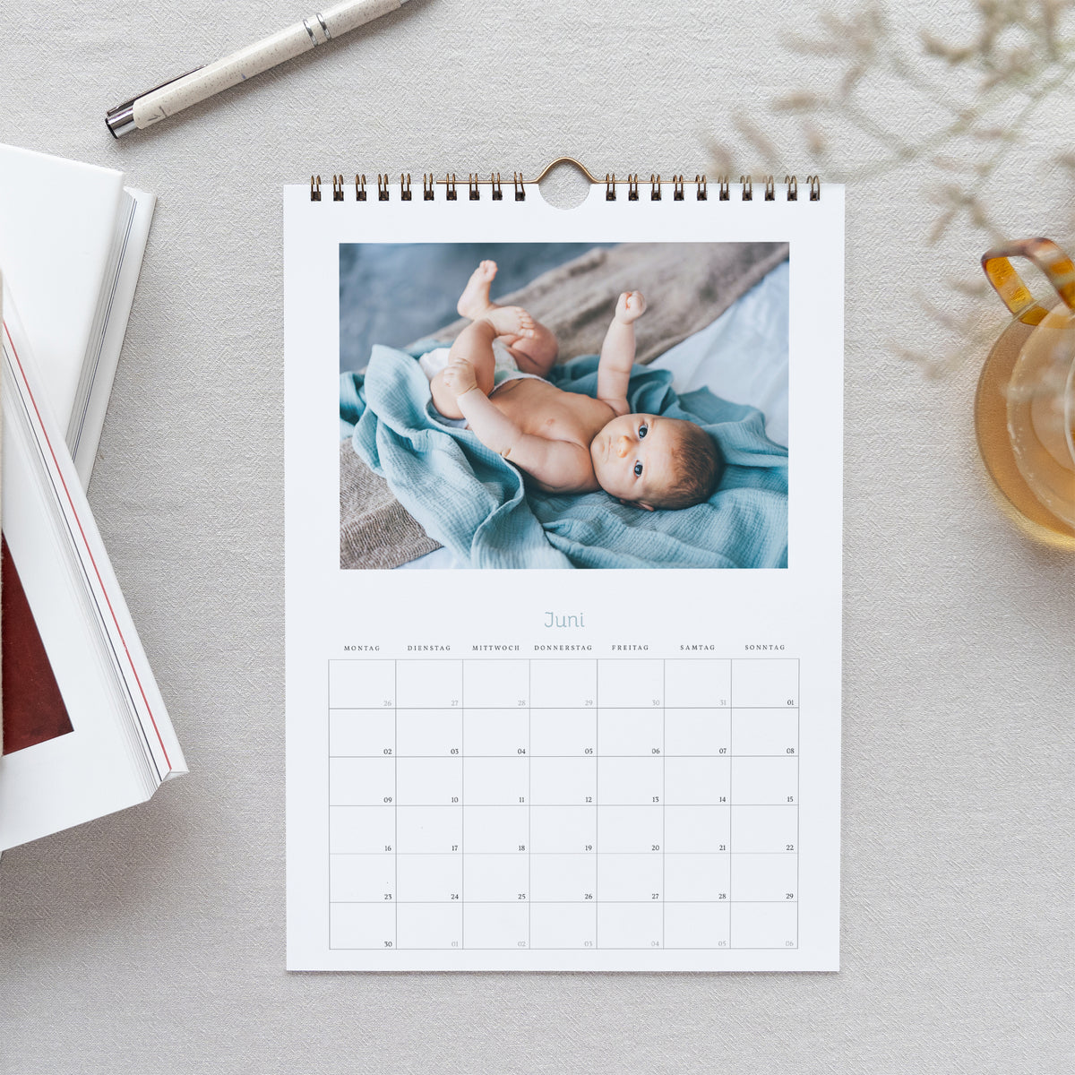 Kalender Weihnachten Wandbild A4 Sterne foto N° 2
