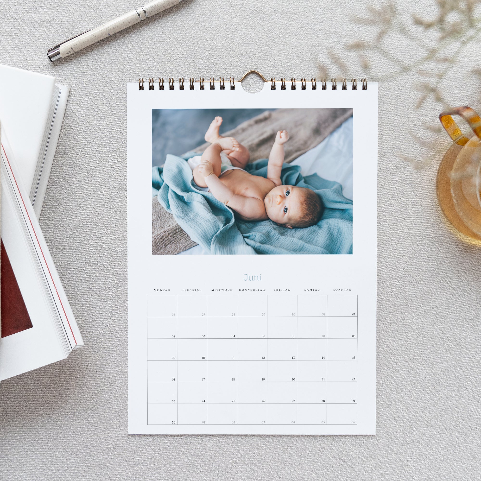 Kalender Weihnachten Wandbild A4 Sterne foto N° 2