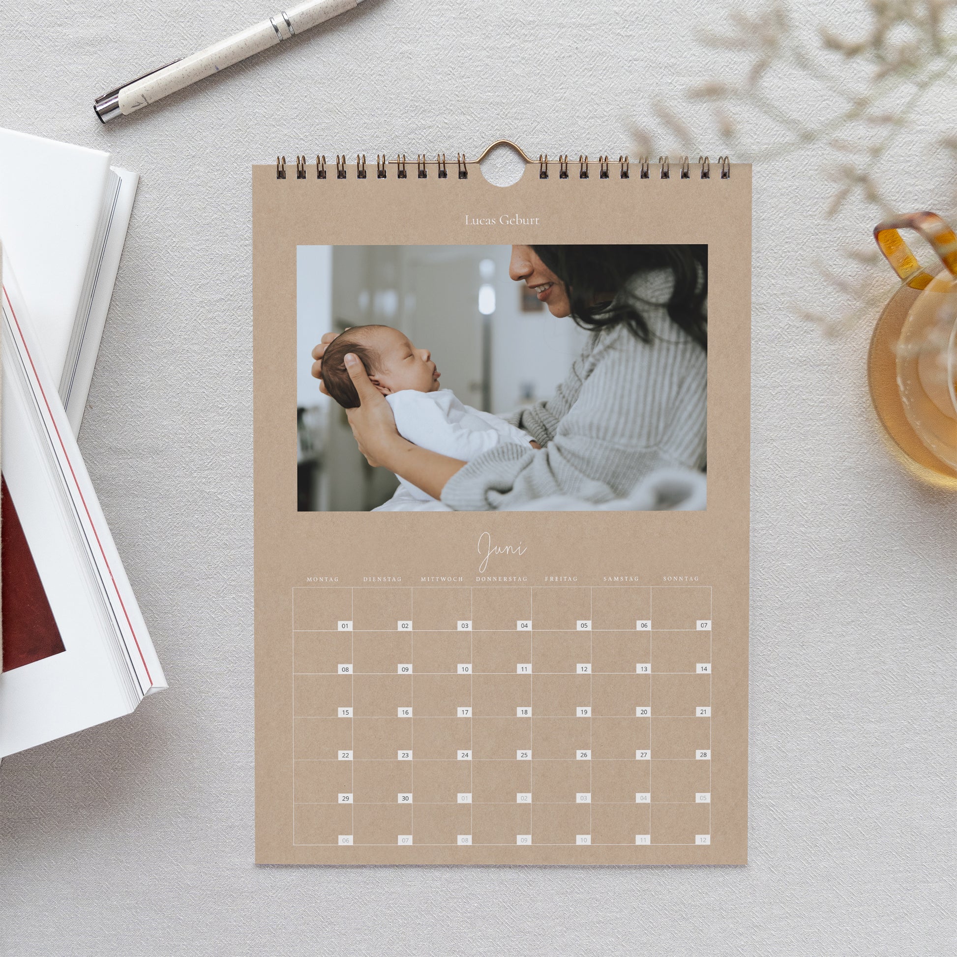 Kalender Weihnachten Wandbild A4 Kraft Multiphoten foto N° 2