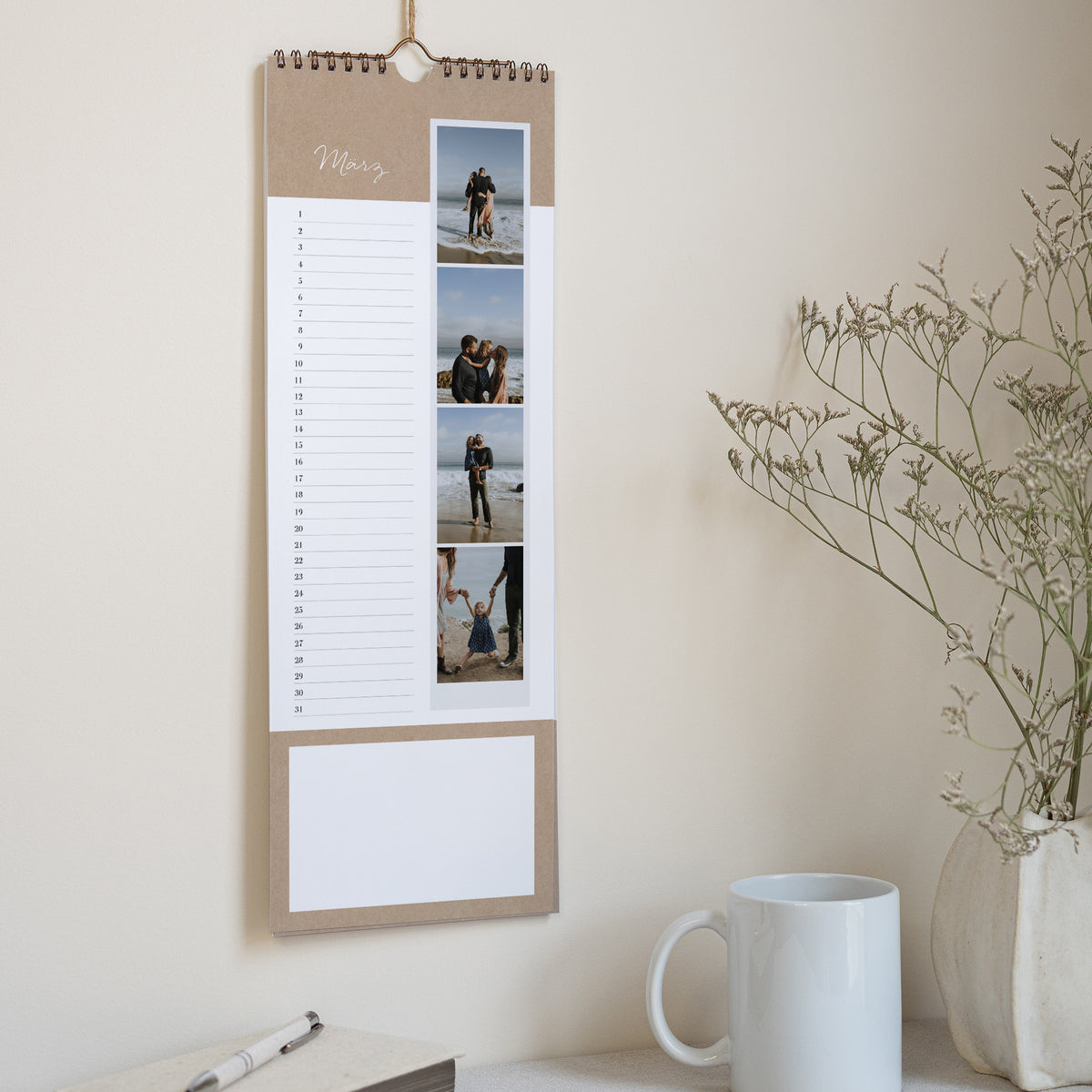 Kalender Weihnachten Beständig Kraft-Effekt foto N° 2