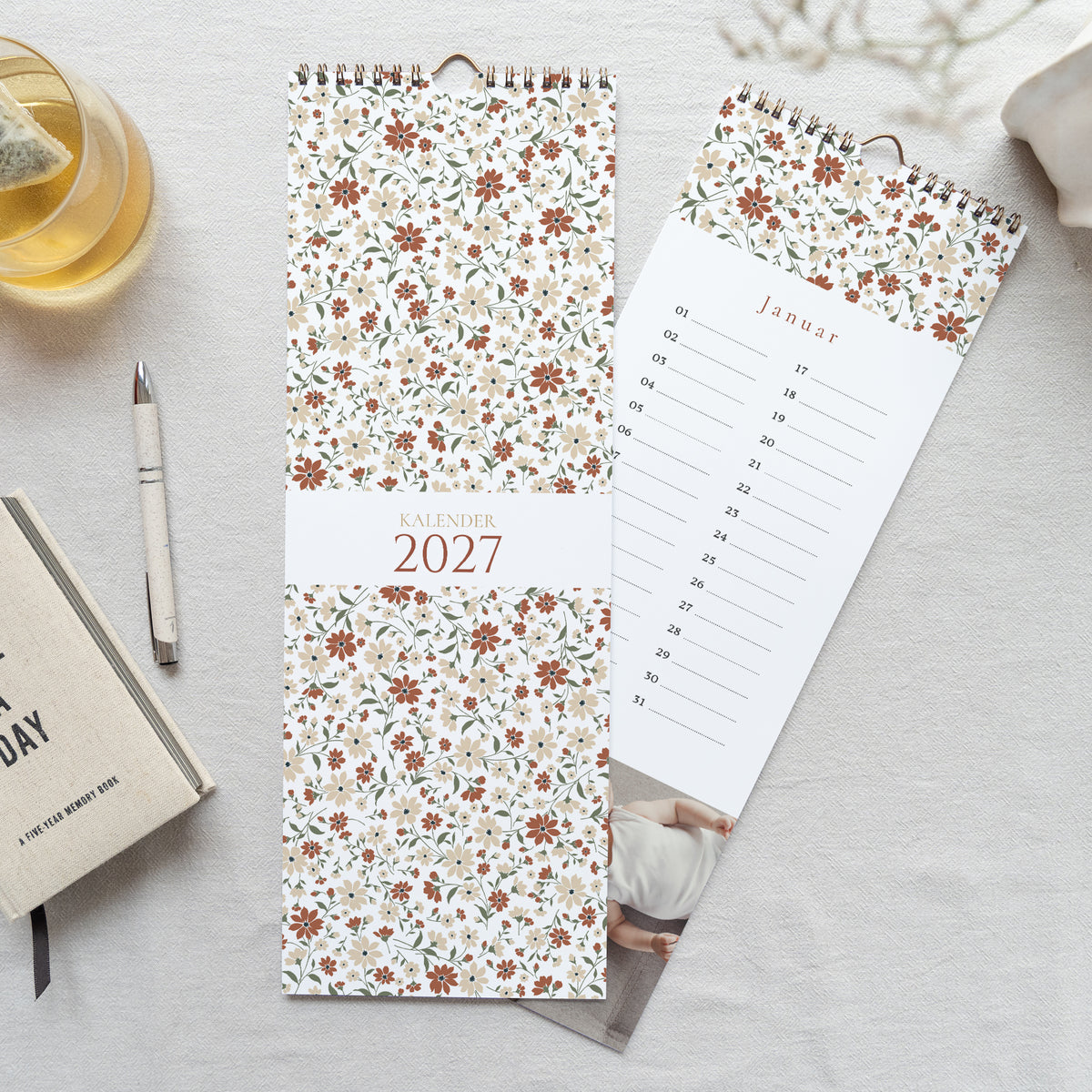 Kalender Weihnachten Beständig Mille Fleurs foto N° 1