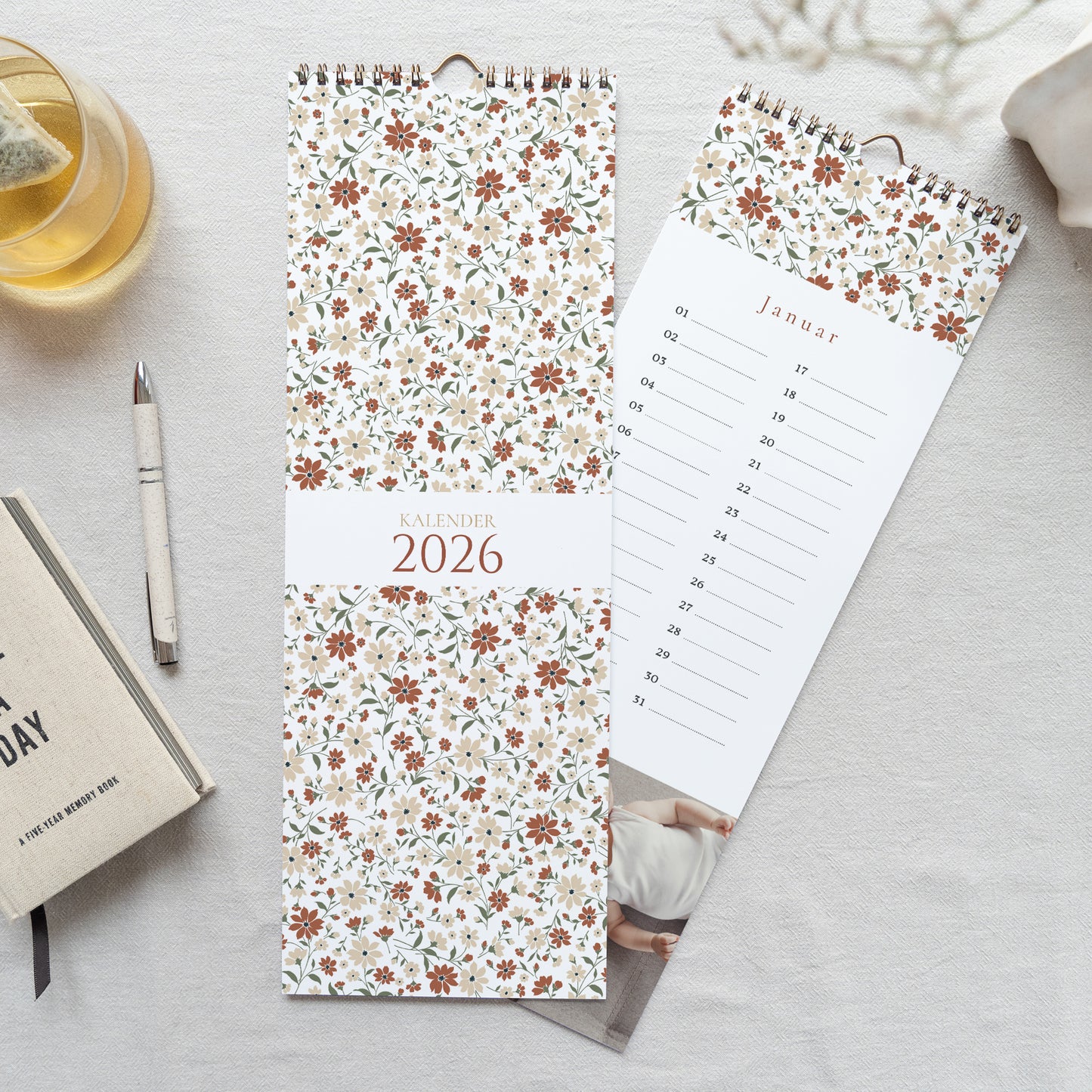 Kalender Weihnachten Beständig Mille Fleurs foto N° 1