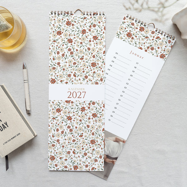 Kalender Weihnachten Beständig Mille Fleurs foto