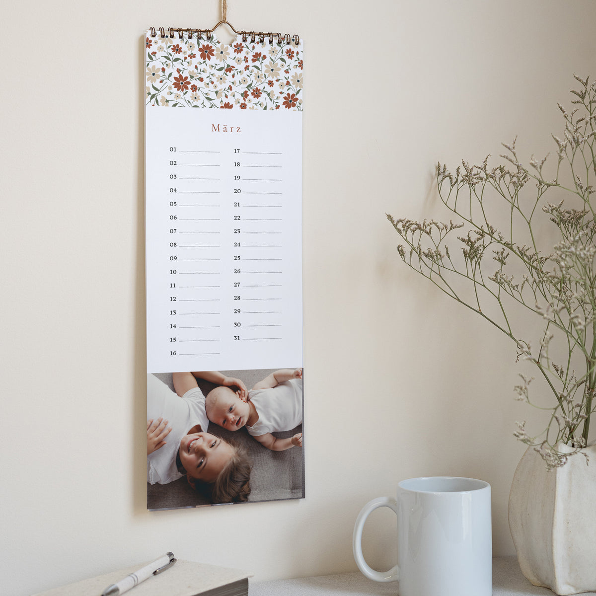 Kalender Weihnachten Beständig Mille Fleurs foto N° 2
