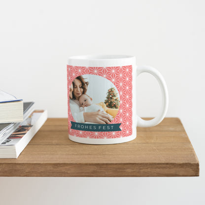Tasse Objekte Weiß Rose Noël foto N° 4