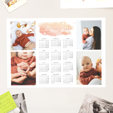 Kalender Weihnachten Magnetischer, einseitiges landschaft Weihnachts Erinnerungen