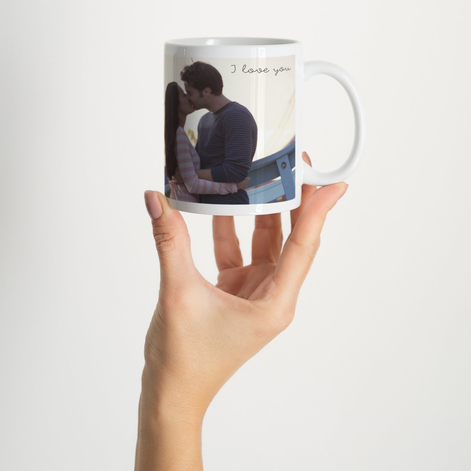 Tasse Objekte Weiß I love you II foto N° 2