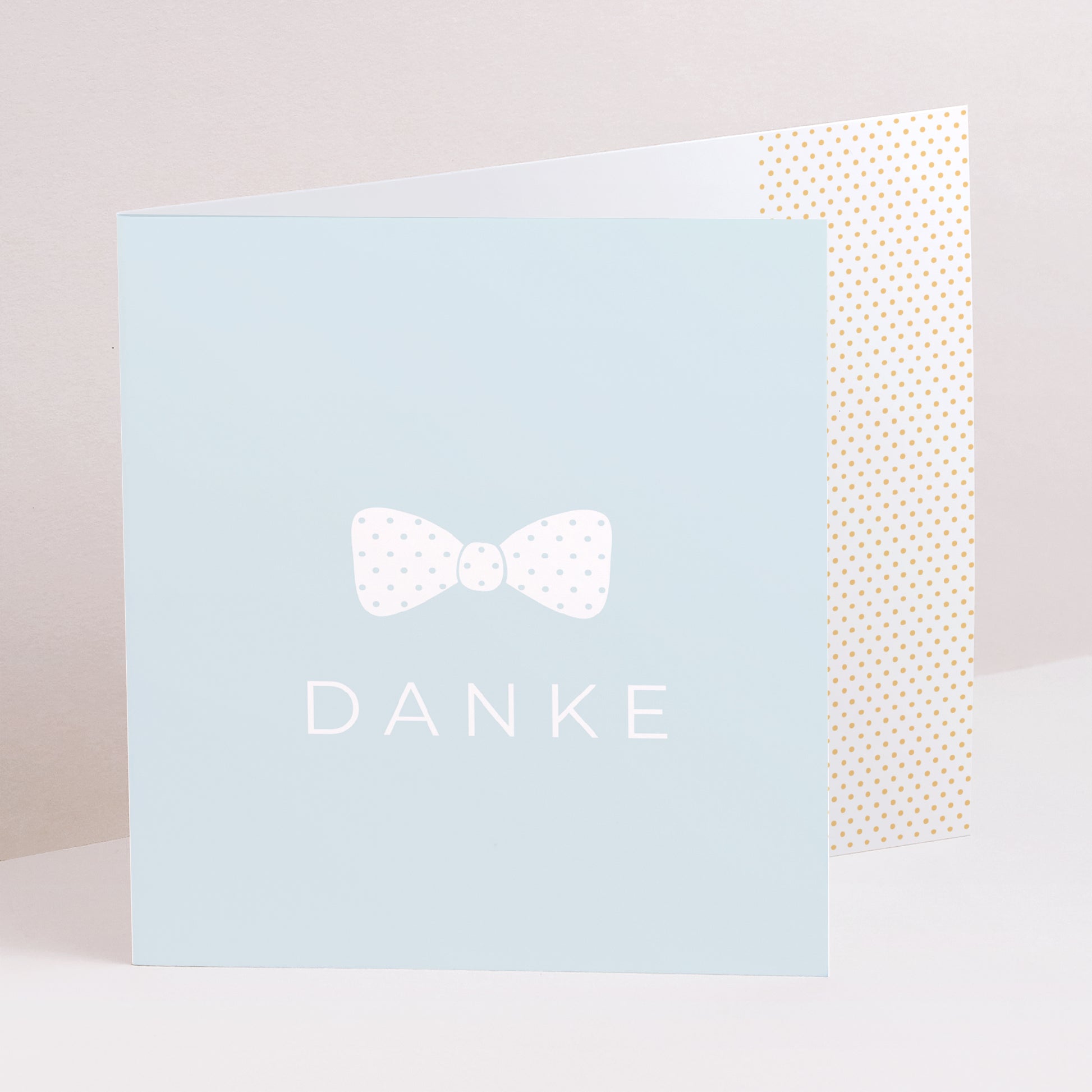 Dankeskarte Geburt Asymmetrische Zweiflügeltür Kleine Piktogramme foto N° 1